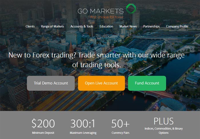go markets forex broker review